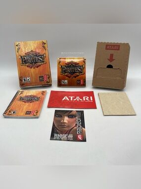 Sid Meiers Pirates! Live the Life (2004) Atari PC Game CIB COMPLETE w/ Map